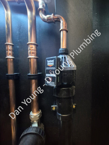 hotun black 15x32, hotun protect and hotun detect black as part of an install by Dan Young