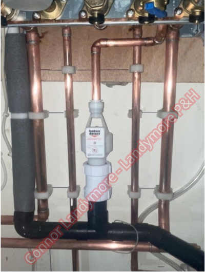 hotun black sf 15x32 install on a combi boiler