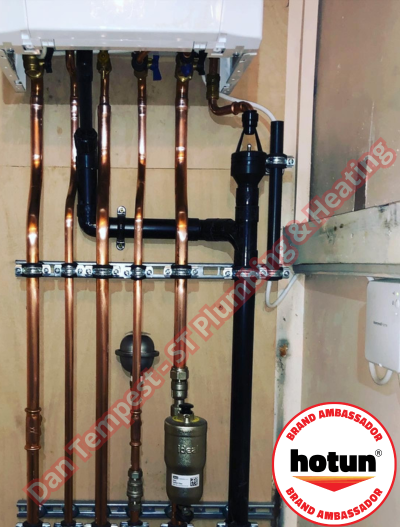 hotun black sf 15x32 install on a combi boiler