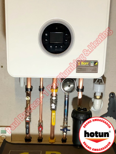 hotun black 15x32, hotun protect and hotun detect black as part of an install by Dan Young