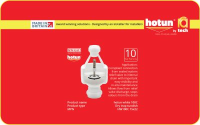 Why every boiler installer should use a hotun dry trap tundish