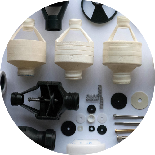 image of development prototype hotun dry trap tundishes